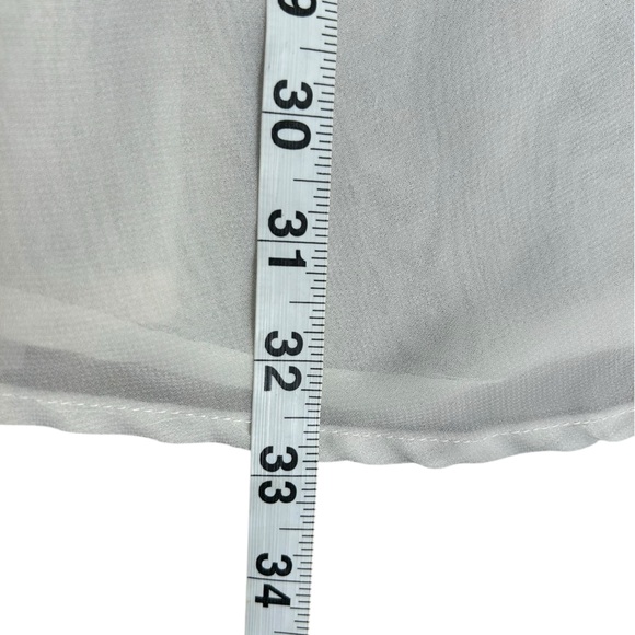 FREE PEOPLE Augusta Floral Skirt XS Embroidered Lace Ivory Boho Prairie Midi - Picture 13 of 13